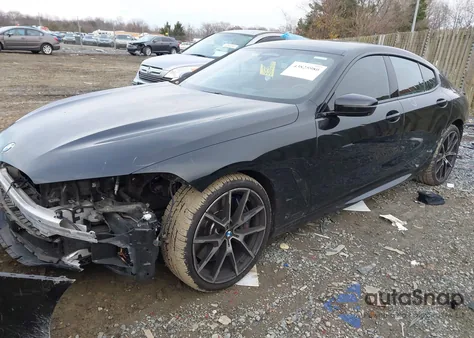 2020 BMW M850I Gtan Coupe xDrive z USA, uszkodzony, nr VIN WBAGV8C09LBP48973